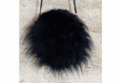 sac fluffy noir poils longs sac fluffy noir poils longs