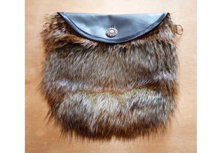 sporran picokilt marron sporran picokilt marron