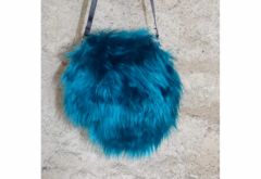 sac fluffy turquoise poils courts sac fluffy turquoise poils courts
