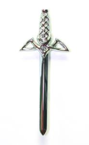 Epingle de kilt Claymore Chrome