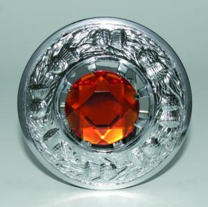 Broche Chardon Chrome Orange