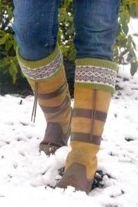 Chaussettes Lady Fairisle